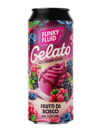 Funky Fluid: Gelato Frutti Di Bosco - puszka 500 ml
