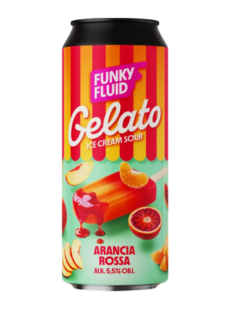 Funky Fluid: Gelato Arancia Rossa - puszka 500 ml