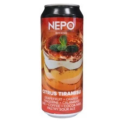 Browar Nepomucen Nepomucen: Citrus Tiramisu - puszka 500 ml