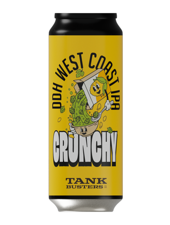 TankBusters x Attik Brewing: Crunchy - 500 ml can