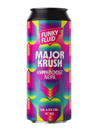Funky Fluid: Major Krush - puszka 500 ml