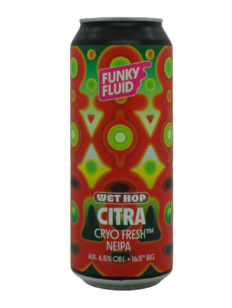 Funky Fluid: Wet Hop Citra - 500 ml can