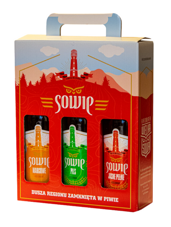 Wielka Sowa: Zestaw Trójpak w wersji klasycznej 3 x 500ml