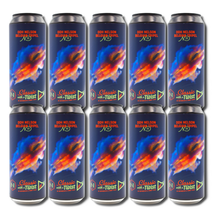 Piwna Skrzynia: Nepomucen x Funky Fluid DDH Nelson Belgian Tripel - 10 szt.