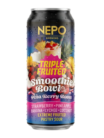 Nepo Brewing: Smoothie Bowl Pina Berry Boom - 500 ml can
