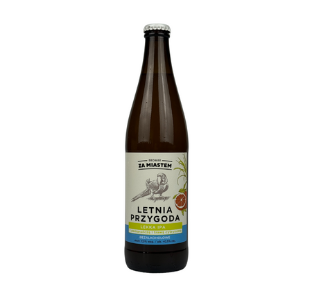 Browar Za Miastem: Bezalkoholowe Letnia Przygoda  - butelka 500 ml