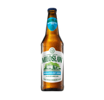 Miłosław: Bezalkoholowy Lager - 500 ml bottle