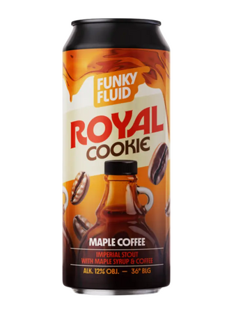Funky Fluid: Royal Cookie Maple Coffee - puszka 500 ml