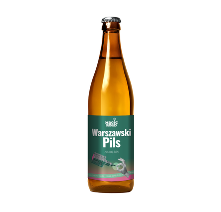 Magic Road: Warszawski Pils - butelka 500 ml