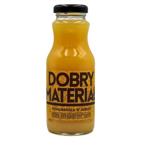 Dobry Materiał: Pomarańcza w Jabłku - 250 ml bottle
