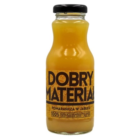 Dobry Materiał: Pomarańcza w Jabłku - butelka 250 ml