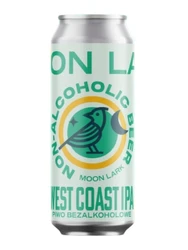 Moon Lark: Non-alco West Coast IPA - 500 ml can