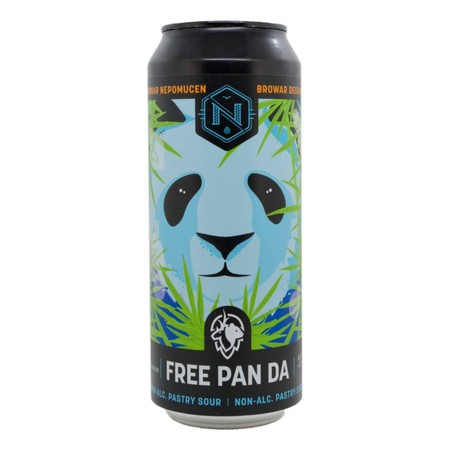 Nepomucen x Deer Bear: PAN DA Bezalkoholowe Pastry Sour - puszka 500 ml