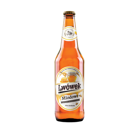 Browar Lwówek: Miodowe - 500 ml bottle