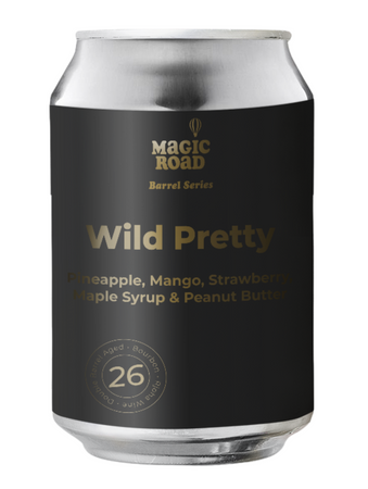 Magic Road: Wild Pretty Pineapple, Mango, Strawberry, Maple Syrup & Peanut Butter #26 - puszka 330 ml