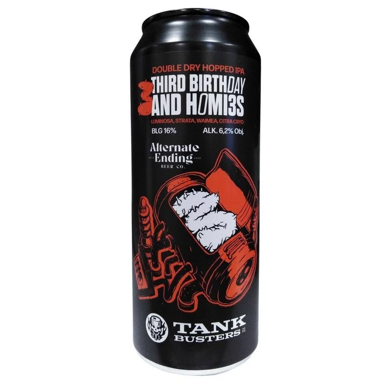 TankBusters x Alternate Ending Third Birthday 500 ml can Artisan