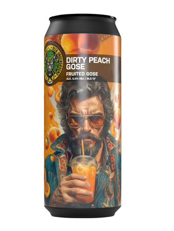 Piwne Podziemie: Dirty Peach Gose - puszka 500 ml