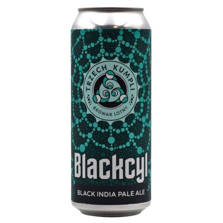 Browar Trzech Kumpli: Blackcyl  - puszka 500 ml