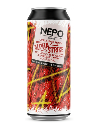 Nepo Brewing: Crazy Lines Series Alpha Strike - puszka 500 ml