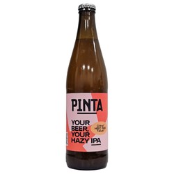 Browar PINTA PINTA: Your Beer, Your Hazy IPA Citra & HBC 586 & Talus - butelka 500 ml