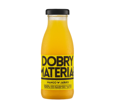 Dobry Materiał: Mango w jabłku - 250 ml bottle
