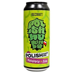Browar ReCraft ReCraft: Polish Hazy IPA Książęcy & Zula - puszka 500 ml