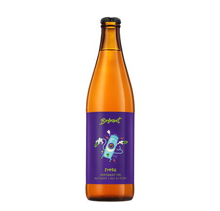 Browar Birbant: Hopsbant Fresh IPA - butelka 500 ml