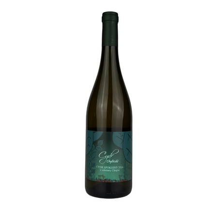 Cydr Chyliczki: Cydr Spokojny z odmiany Chopin - 750 ml bottle