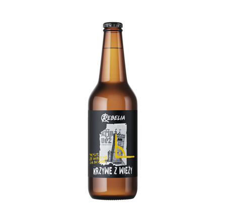 Browar Rebelia: Krzywe z Wieży - 500 ml bottle