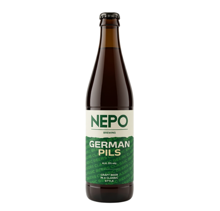 Nepo Brewing: German Pils - 500 ml bottle