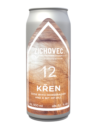Rodinný Pivovar Zichovec: Křen 12 - 500 ml can