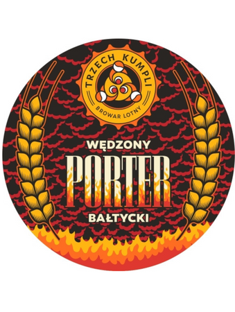 Trzech Kumpli: Wędzony Porter Bałtycki - keg 20l