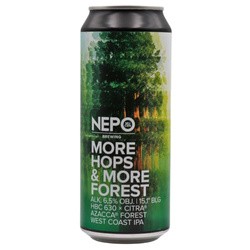 Browar Nepomucen Nepomucen: More Hops & More Forest - puszka 500 ml