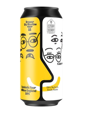 Browar Stu Mostów x Cztery Ściany: Symbolic Four  - puszka 440 ml