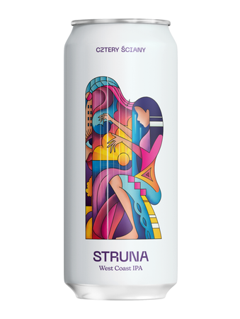 Browar Cztery Ściany: Struna - 500 ml can