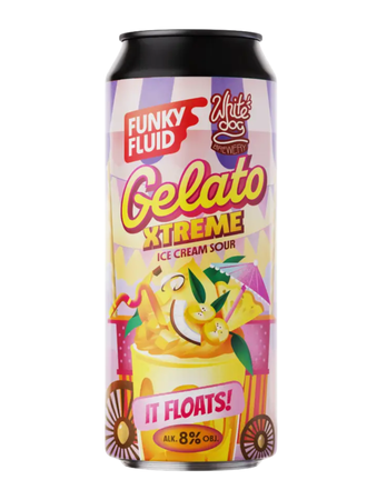 Funky Fluid x White Dog: Gelato XTREME It Floats! - 500 ml can