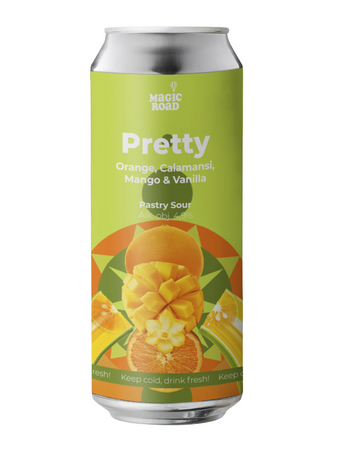 Magic Road: Pretty Orange & Calamansi & Mango & Vanilla - 500 ml can