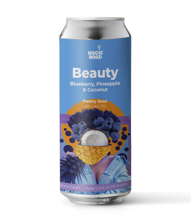 Magic Road: Beauty Blueberry, Pineapple & Coconut - puszka 500 ml