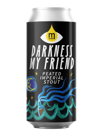 Maryensztadt: Darkness My Friend Peated Imperial Stout - 500 ml can