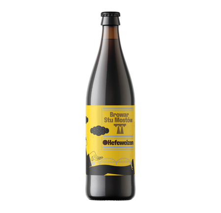 Browar Stu Mostów: Hefweizen -  500 ml bottle