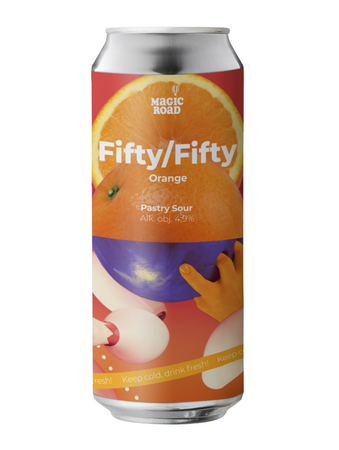 Magic Road: Fifty Fifty Orange - puszka 500 ml