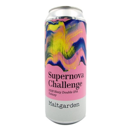 Maltgarden: Supernova Challenge DDH Hazy Double IPA Galaxy -  500 ml can
