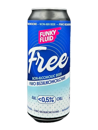Funky Fluid: Free - 500 ml can