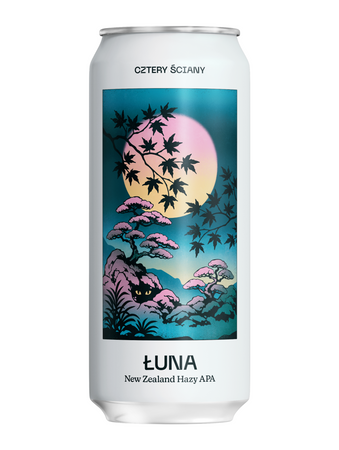 Browar Cztery Ściany: Łuna - 500 ml can