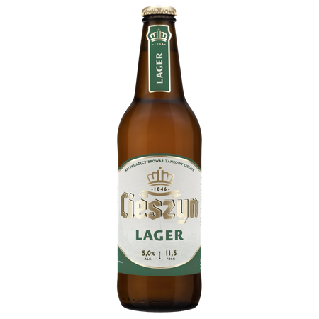 Browar Zamkowy Cieszyn: Lager - 500 ml bottle
