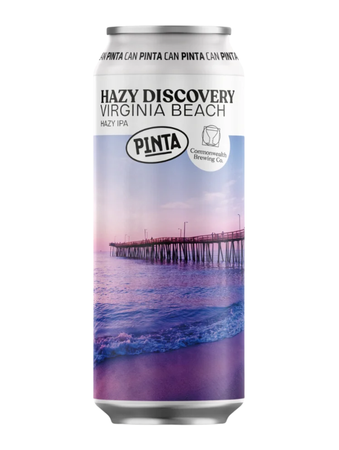 PINTA: Hazy Discovery Virginia Beach - 500 ml can