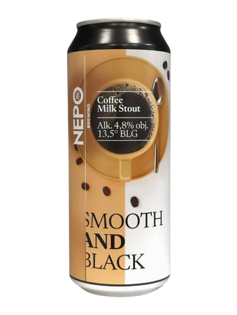 Nepo Brewing: Coffee Milk Stout - 500 ml can