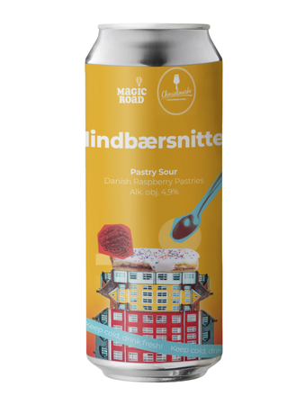 Magic Road: Hindbaersnitter - 500 ml can