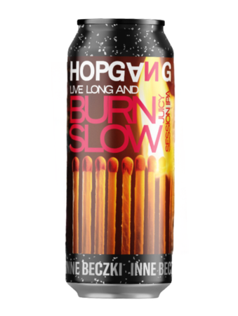 Inne Beczki: Hopgang Live Long & Burn Slow - 500 ml can