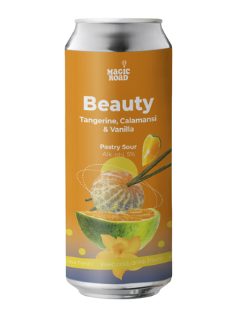 Magic Road: Beauty Tangerine & Calamansi & Vanilla - puszka 500 ml